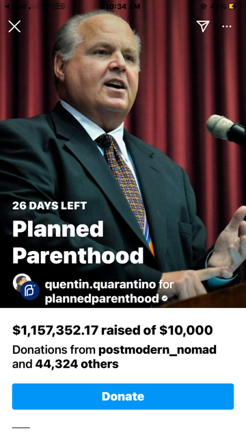 quentin quarantino for planned parenthood